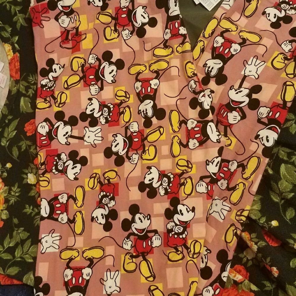 Lularoe New one size Disney Mickey mouse leggings